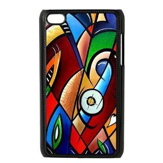LADY LALA ipod touch 4 case, Abstract Art ipod touch 4 hard plastic back cover case: 0665382098412: Books