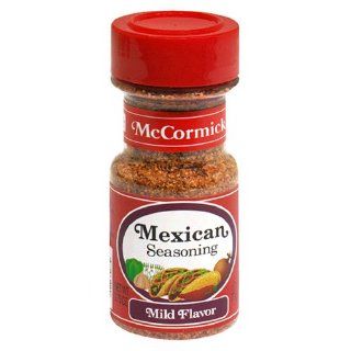 McCormick Mexican Seasoning, Mild, 2.75 Ounce Unit (Pack of 6) : Mexican Food : Grocery & Gourmet Food