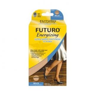 Futuro Ultra Sheer Pantyhose, Brief Cut Lace, Mild Compression at  Womens Clothing store: Futuro Beyond Support Small