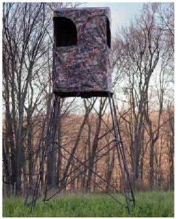 Rivers Edge RE703 Outpost Tower 16'6" Standalone Hunting Blind Enclosure : Hunting Tree Stands : Sports & Outdoors