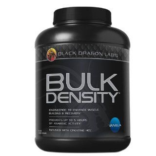 Bulk Density: Black Dragon Labs Has Developed the Most Advanced, Most Powerful Mass Gainer the World Has Ever Seen. Bulk DensityTM Changes the Game of "Bulking Phases." Bulk DensityTM Contains Ultra filtered Isolates, Hydrolysates and Non denatur