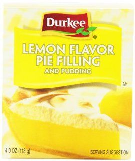 Durkee Pie Filling, Lemon, 4 Ounce Packages (Pack of 24) : Pie And Cobbler Fillings : Grocery & Gourmet Food