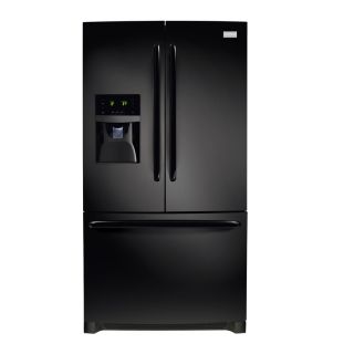 Frigidaire 26.7 cu ft French Door Refrigerator with Single Ice Maker (Black) ENERGY STAR
