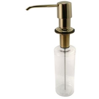 Keeney Mfg. Co. Premium Polished Brass Soap/Lotion Dispenser