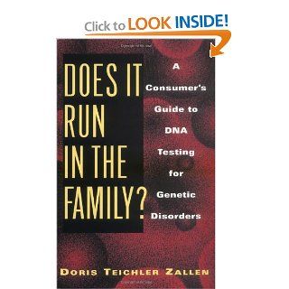 Does It Run in the Family?: Does It Run in the Family? A Consumer's Guide to DNA Testing for Genetic Disorders: 9780813524467: Medicine & Health Science Books @