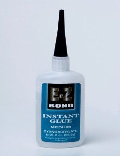 Premium Super Glue   Best Cyanoacrylate Adhesive   Strongest Bond on the Market   Doesn't Clog   Lifetime Guarantee   Perfect Wood and Shoe Glue   Less than a Minute Cure Time   Works Excellent with Metal, Plastic, Ceramics & More. 2 oz, 300 CPS.: 