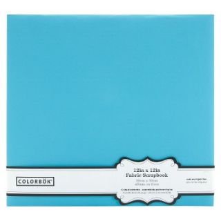 Colorbok Fabric Album   Teal (12x12)