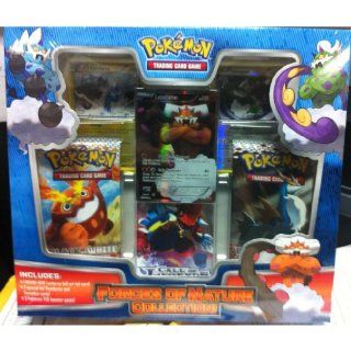 Toy / Game Pokemon Forces Of Nature Collection Contains Promo Landorus Full Art, Thundurus, Tornadus And More: Toys & Games