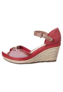 Marco Tozzi   Wedge sandals   red
