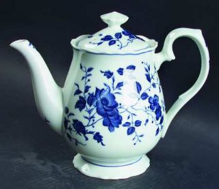 Fine China of Japan Royal Meissen Teapot & Lid, Fine China Dinnerware   Blue Flo