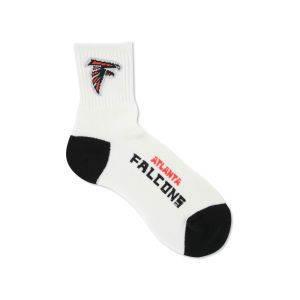 Atlanta Falcons For Bare Feet Ankle White 501 Sock