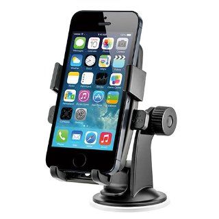 iOttie HLCRIO102 One Touch Windshield Dashboard Universal Car Mount Holder for iPhone 4S/5/5S/5C, Galaxy S4/S3/S2, HTC One   Retail Packaging   Black: Cell Phones & Accessories
