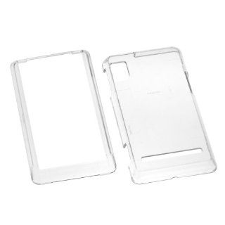 Hard Plastic Snap on Cover Fits Motorola A955 A956 Droid II Droid II Globla R2D2 Droid Transparent Clear Verizon (does not fit Motorola a855 Droid): Cell Phones & Accessories