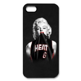 Marilyn Monroe Miami Heat Case for Iphone 5 Petercustomshop IPhone 5 PC01343: Cell Phones & Accessories