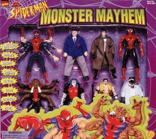 Spider Man Monster Mayhem Exclusive 8 pack of 6" figures: Toys & Games