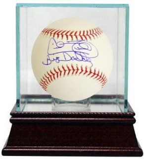 Cecil Fielder signed Official Major League Baseball Big Daddy w Glass Case Detroit Tigers: Sports Collectibles