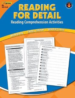 READING DETAIL COMPREHENSION BK  Teachers Professional Development Resources 
