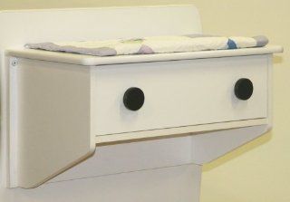 Berg Oslo Changing Table (Attaches to Either End of Crib) White/Espresso : Baby
