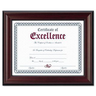 DAX Products   DAX   Rosewood Document Frame, Wall Mount, Wood, 8 1/2 x 11   Sold As 1 Each   Proudly display your achievements in this elegant rosewood frame.   The lovely frame will add a classical touch to any award, certificate, diploma, or other impor