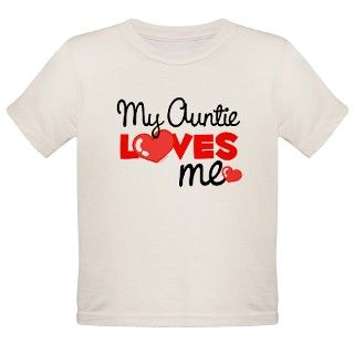 My Auntie Love Me (red) Tee by lilcutetees