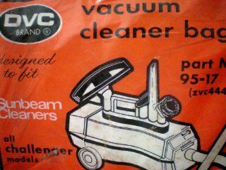 Disposable Dust Bags    Especially designed for all Sunbeam Challenger Vacuum Cleaners    3 Bags    New Old Stock : Household Vacuum Bags Upright : Everything Else