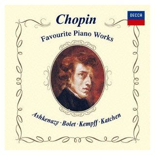 Wilhelm Kempff / Vladimir Ashkenazy, Et Al.   Chopin: Favorite Works For Piano [Japan CD] UCCD 7280: Music