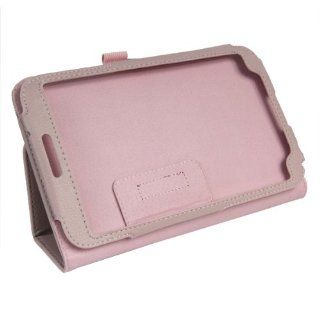 Sanheshun New PU Leather Case Cover Stand Holder Skin Compatible with Samsung Galaxy Tab 3 8.0 T310 Color Pink: Computers & Accessories