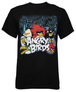 Fifth Sun Men's Angry Birds Conflict Tee: Clothing