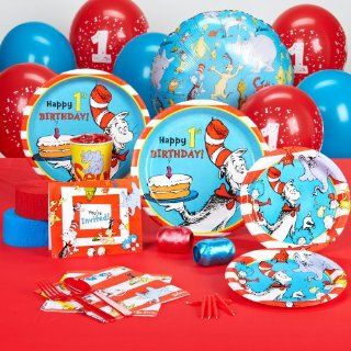Dr. Seuss 1st Birthday Standard Party Pack for 16: Toys & Games