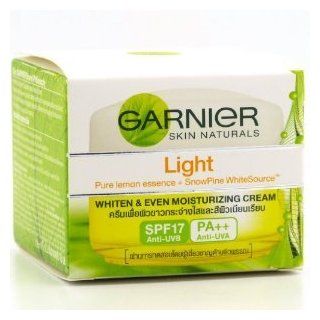 Garnier Light Whiten & Even Moisturizing Day Cream: Everything Else