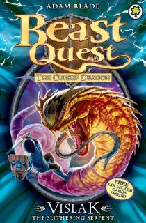 80: Vislak the Slithering Serpent (Beast Quest): 9781408329214: Books