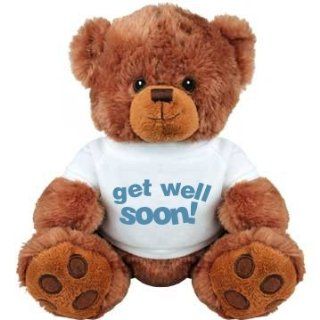 Get Well Soon: Medium Plush Teddy Bear: Toys & Games