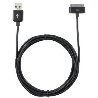 Extra Long Black iPod / iPhone 3G, 3GS, iPhone 4 USB Charge and Sync Cable, More Than Double the Length of the Standard Cord   2m (6.5ft) Long. UPDATE NOW FITS IPHONE 4 BUMPER AND ALL OTHER CASES   Players & Accessories