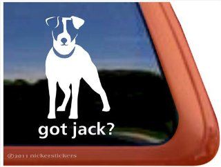 Got Jack? JRT Dog Vinyl Window Decal Sticker Automotive