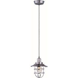 Maxim MAX 25030SN Satin Nickel Mini Hi Bay 1 Light Pendant