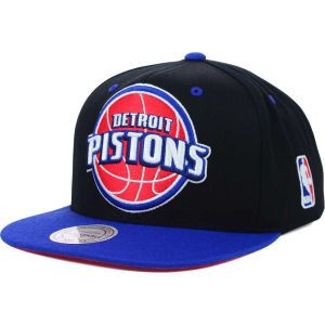 Detroit Pistons Mitchell and Ness NBA Undertime Snapback Cap