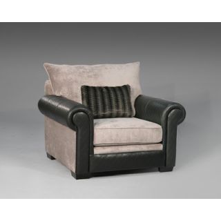 Wildon Home ® David Chair and Ottoman D3510 03