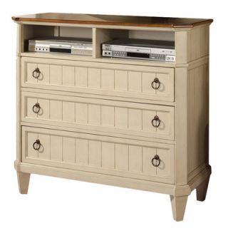 Wynwood Furniture Garden Walk 3 Drawer Media Chest