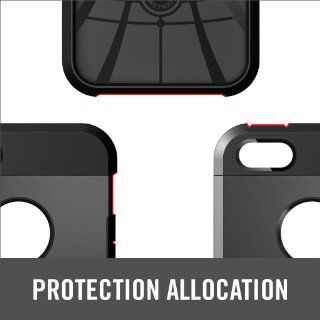 iPhone 5S Case, Spigen Tough Armor Case for iPhone 5/5S   Retail Packaging   SF Smooth Black (SGP10492): Cell Phones & Accessories
