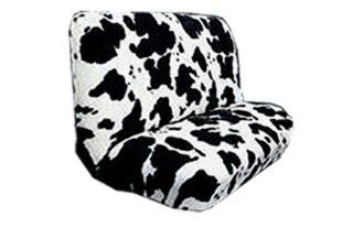 Universal fit Animal Print Bench Seat Cover   Cow: Automotive