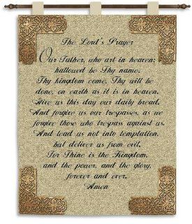 Lords Prayer (The) Wood Rod 3177 WH   Wall Sconces