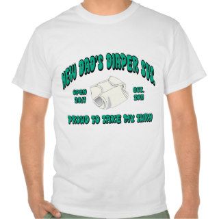 Funny New Dad 2011 T Shirt Shirts