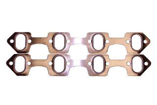 SCE Gaskets 4936 Pro Copper Header Gaskets for Ford 289 50L 351W V8 with Oval header openings: Automotive