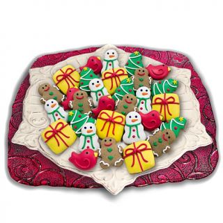 Cookie Gallery Holiday Bouquet with 30 Handmade Mini Cookies
