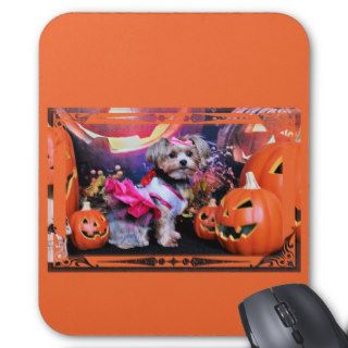 Halloween   Yorkie   Zoey Mouse Pad