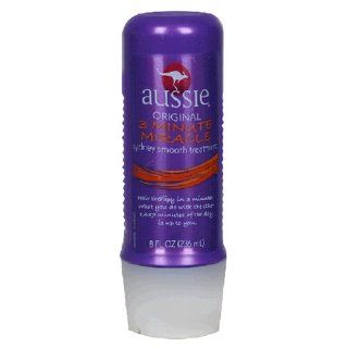 Aussie Original 3 Minute Miracle, Sydney Smooth Treatment, 8 fl oz (236 ml) (Pack of 4) : Intensive Hair Treatments : Beauty