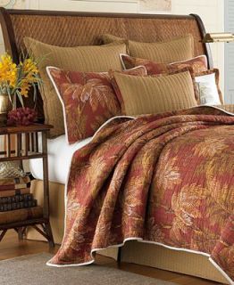 CLOSEOUT! Tommy Bahama Home Orange Cay King Quilt   Quilts & Bedspreads   Bed & Bath