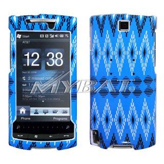 Digital Argyle Blue Phone Protector Cover for HTC Pure: Cell Phones & Accessories