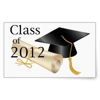 Class of 2012 stickers