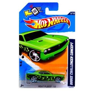 Hot Wheels 2012, Dodge Challenger Concept, Heat Fleet '12, #153/247. 1:64 Scale.: Toys & Games